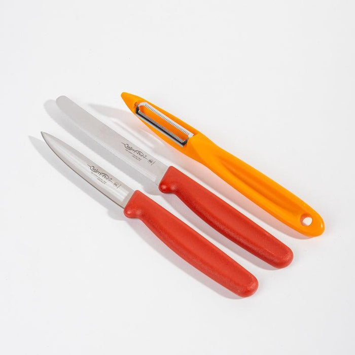 Cutlery Pro 3 Piece Knife & Peeler Set