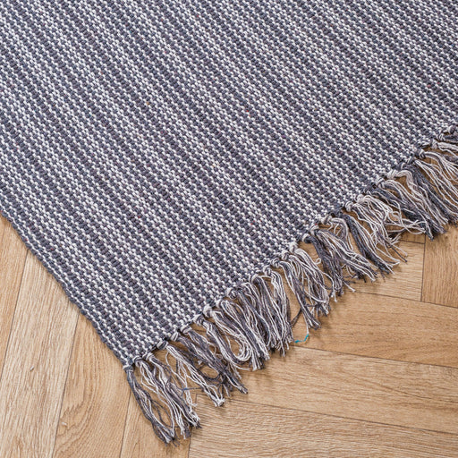 Double Tana Rug Dark Grey-