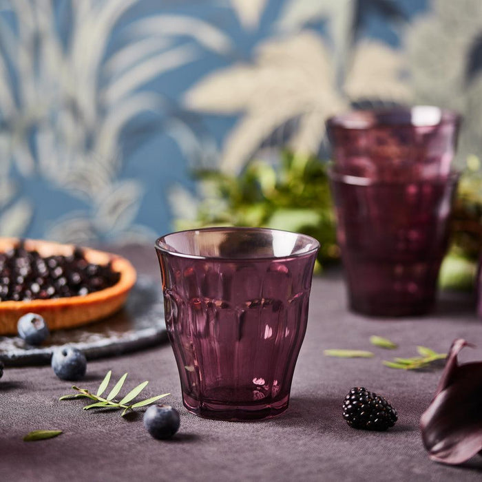 Duralex Le Picardie Tumbler Prune Set of 4-Glassware