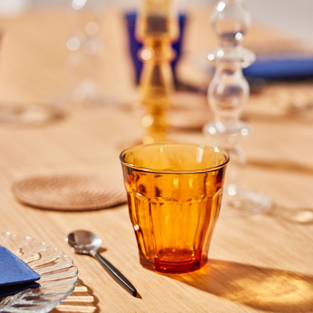 Duralex Le Picardie Tumbler Vermeil Set of 4-Glassware