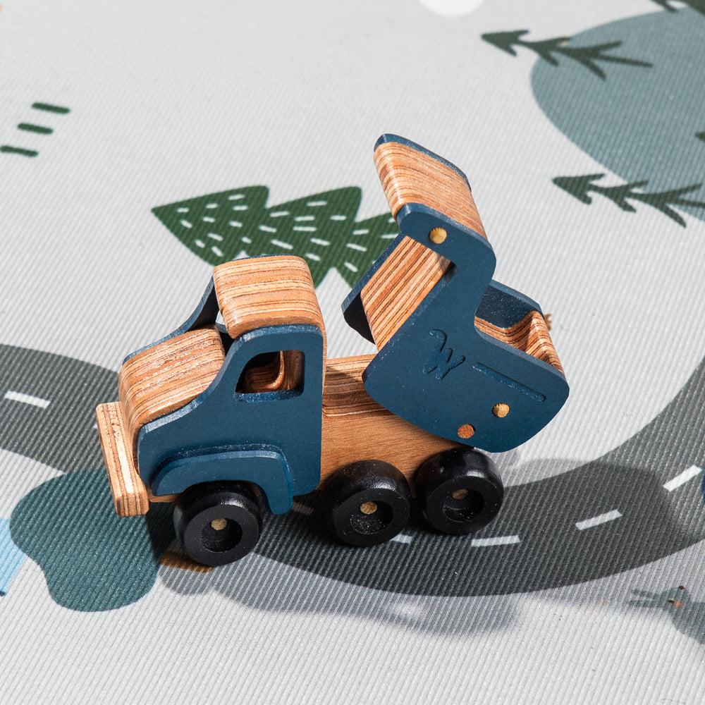 Dusty Tipper Truck - Blue-Toys-Little Whitehouse