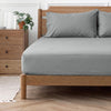 Easy Care 144 Thread Count Polycotton Fitted Sheet Grey