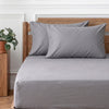 Easy Care 144 Thread Count Polycotton Pillowcase Grey