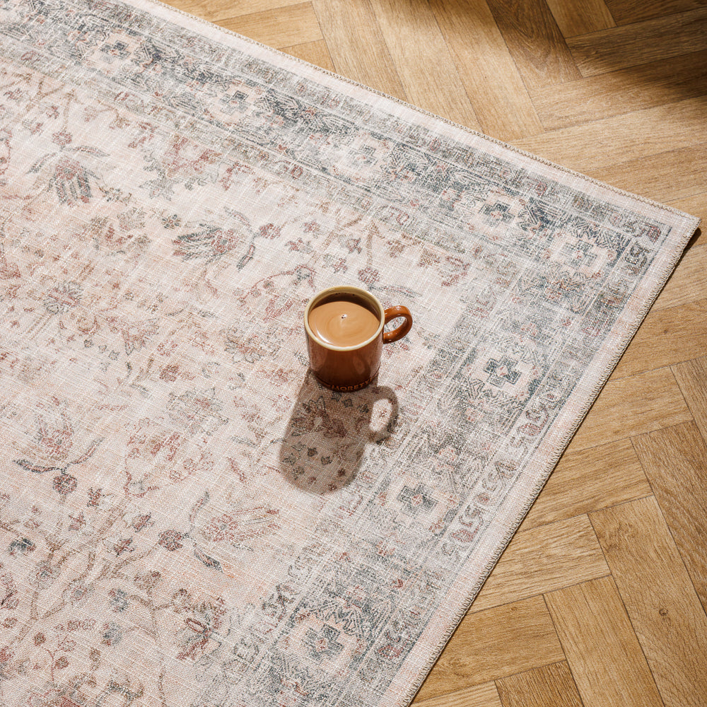 Echo Printed TexturaWeave Carpet Mist-Carpets/Rugs