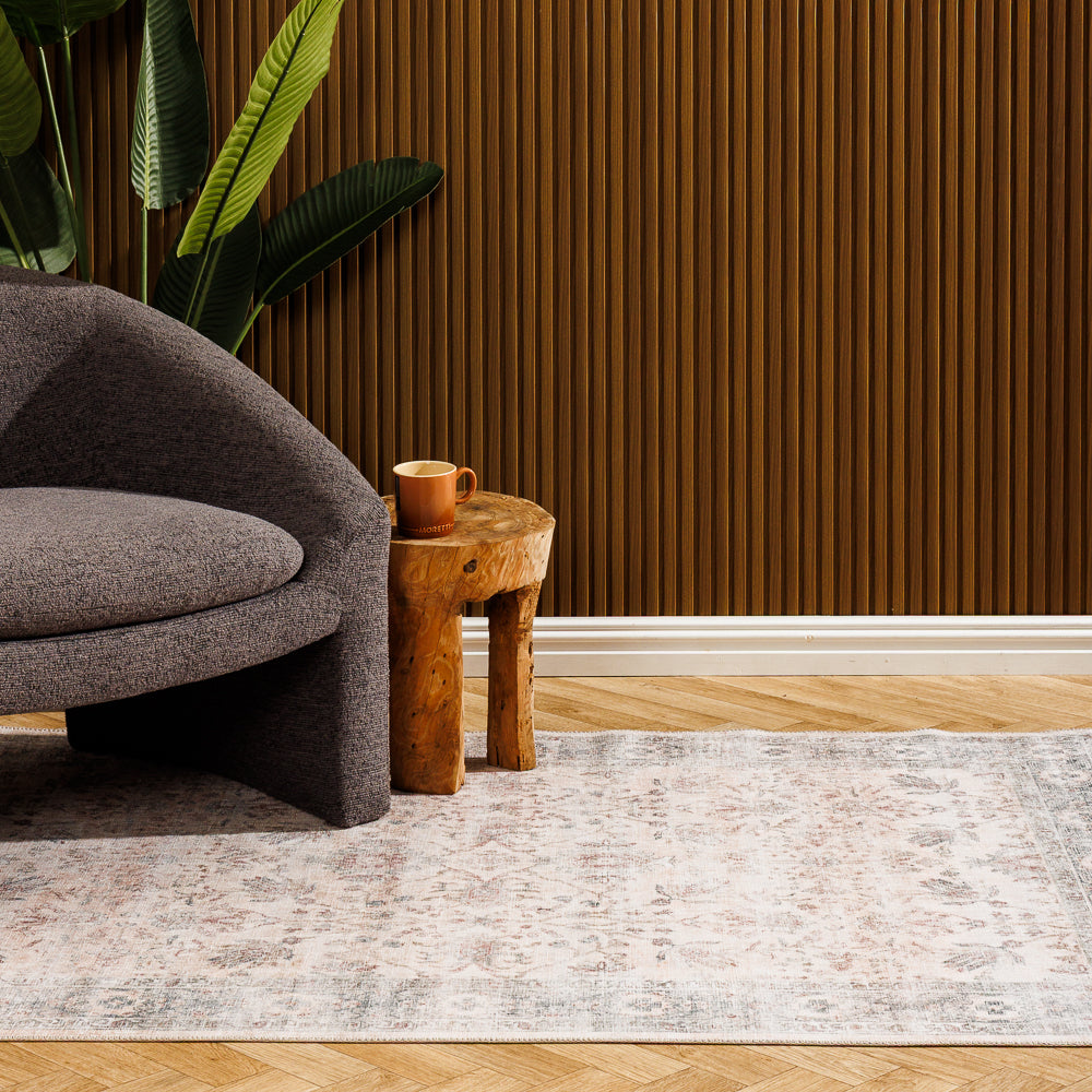 Echo Printed TexturaWeave Carpet Mist-Carpets/Rugs