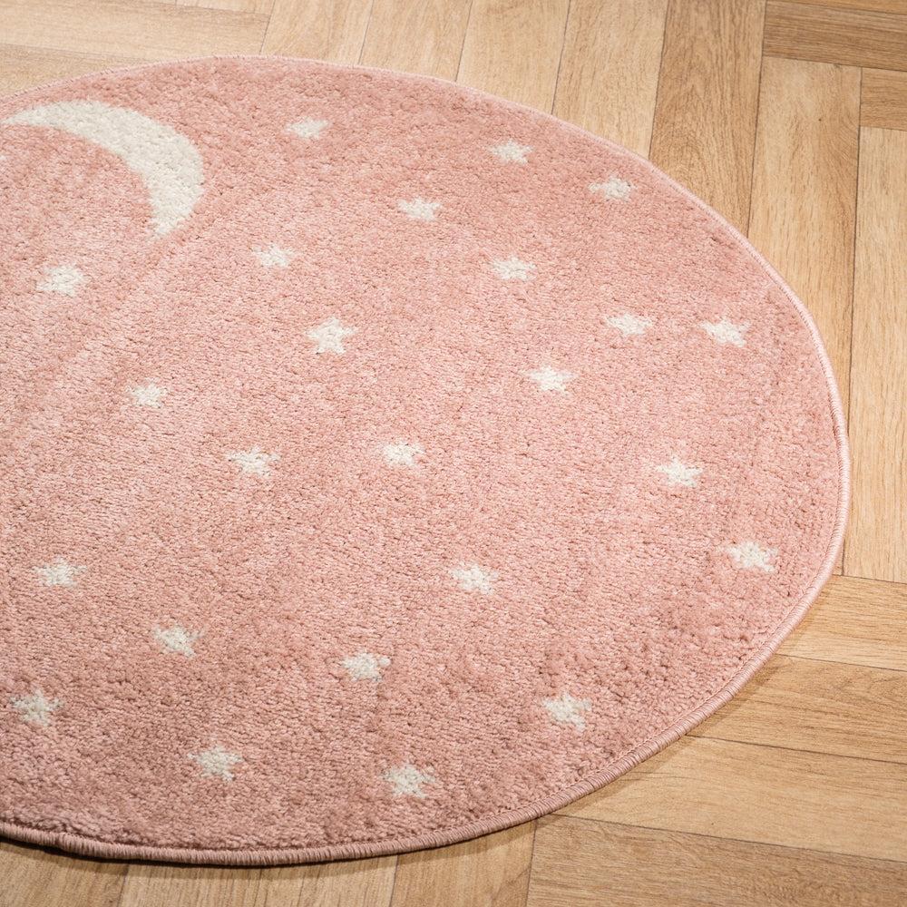 Echo Carpet Pink Peony Round-CARPET
