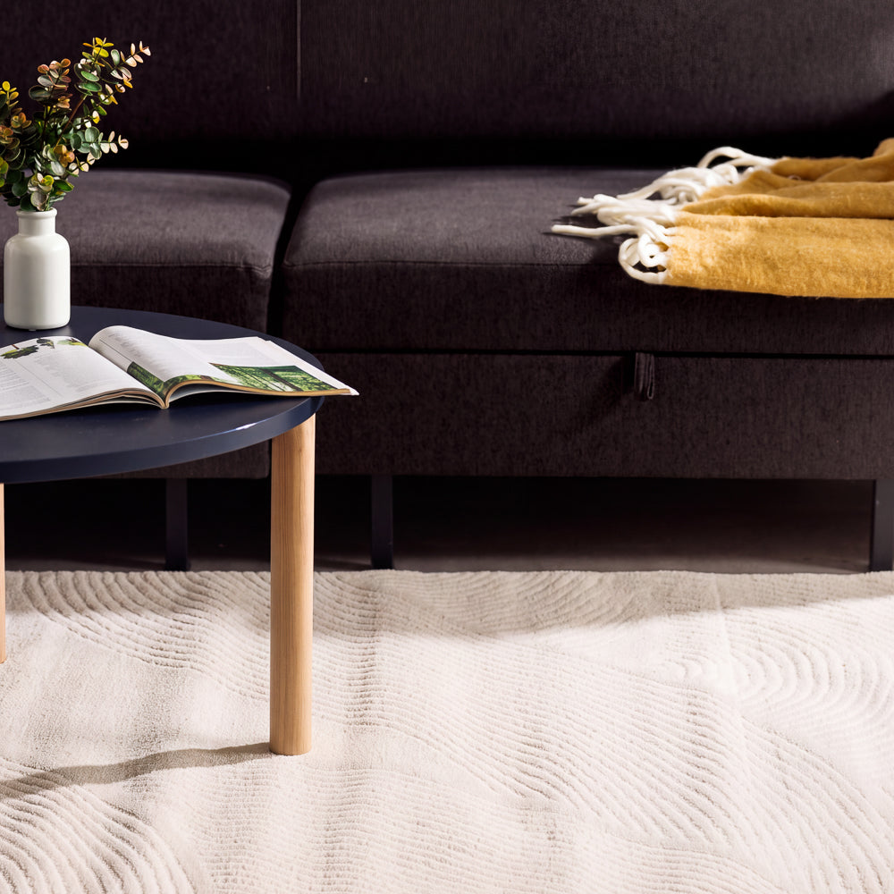 Elise Woven Carpet Ivory-Carpets/Rugs