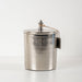 Embossed Coffee Canister - Silver