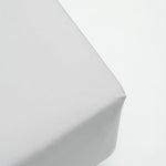 Exclusive Collection 1000 Thread Count Cotton Rich Fitted Sheet Silver