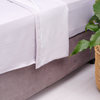 Exclusive Collection 1000 Thread Count Cotton Rich Flat Sheet Silver