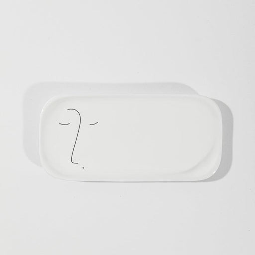 Faces of Felicity Medium Rounded Rectangular Platter - Nush-Platter