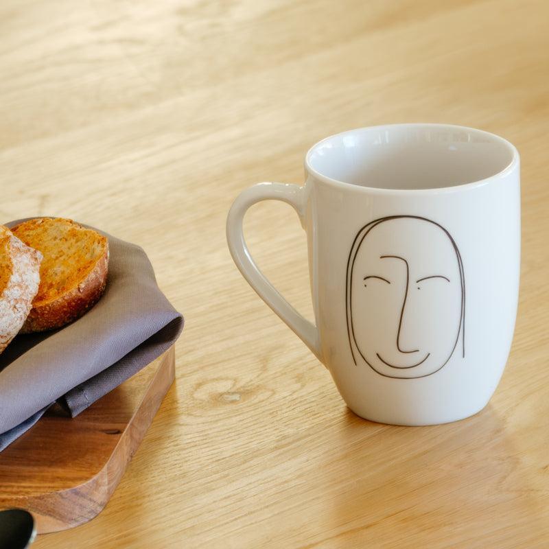 Faces of Felicity Rounded Mug-Mug
