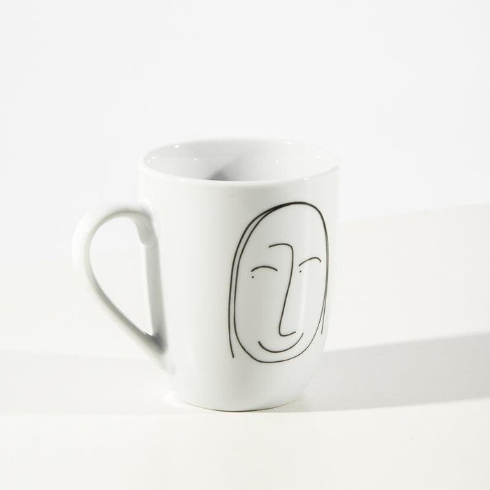 Faces of Felicity Rounded Mug-Mug