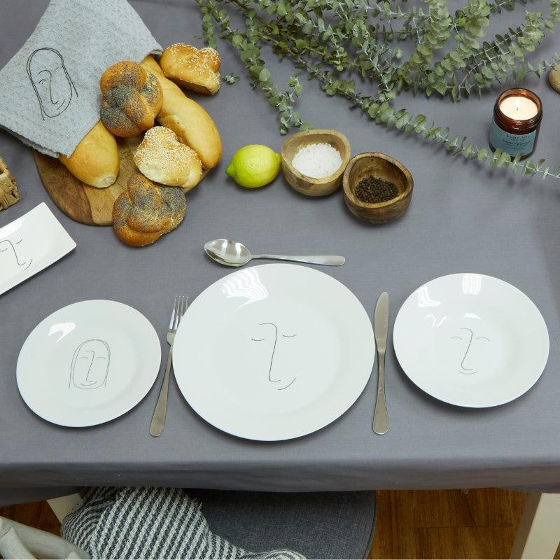 Faces of Felicity Side Plate
