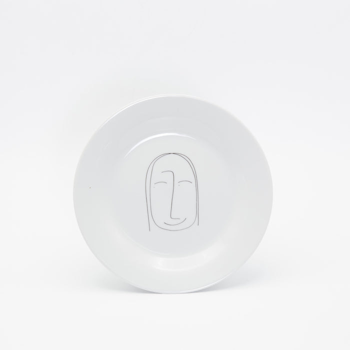 Faces of Felicity Side Plate