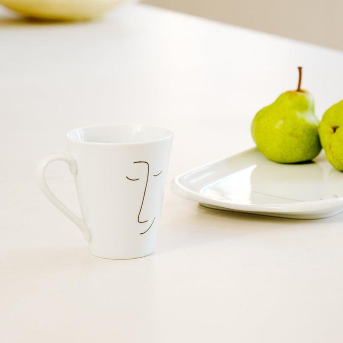 Faces of Felicity Tapered Mug-Mugs