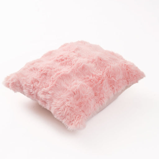 Faux Fur Scatter - Flamingo Pink-SCATTER