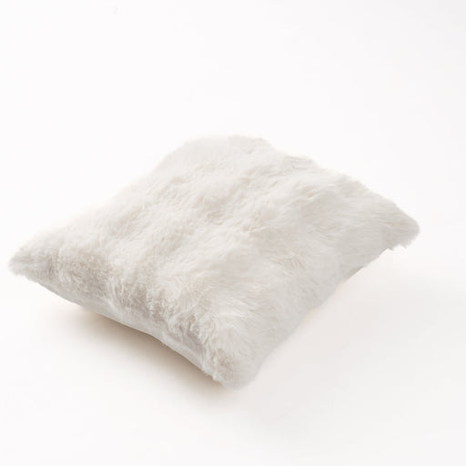 Faux Fur Scatter - Pearl White-SCATTER