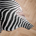 Faux Zebra Carpet Large-CARPETS