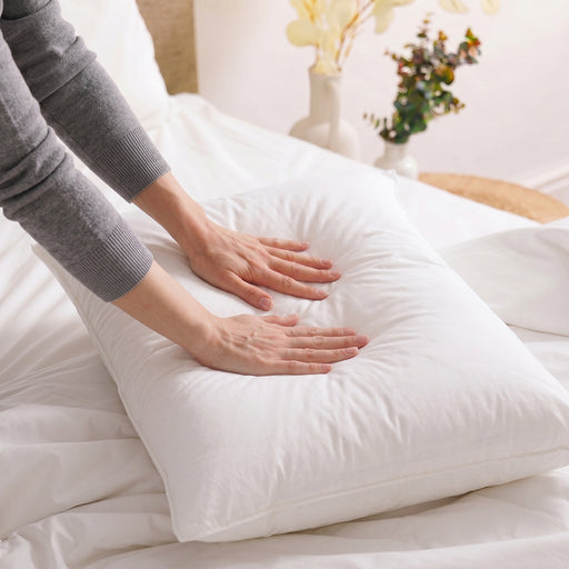 Fine Feather & Cotton Co. Goose 3 Chamber Pillow Standard-Pillows