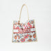 Floral Tote Bag - Pink-BEACH BAGS