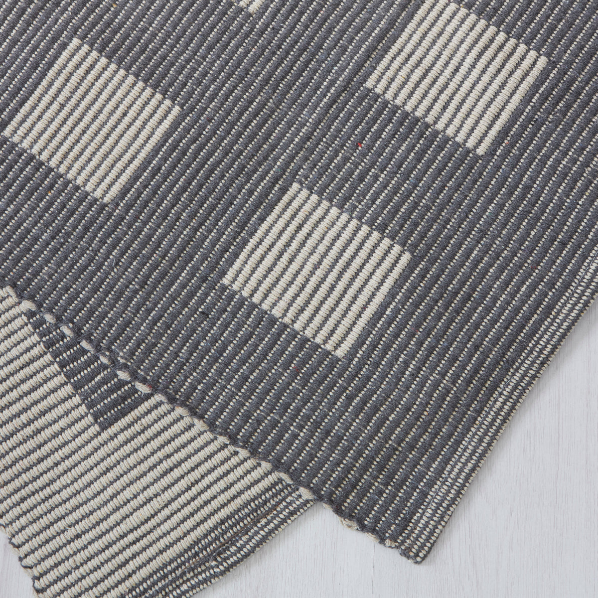 Box Pattern Design Rug Full Box Pattern Rug Dark Grey (60 X 120cm) | Carpet – Whitehouse ...