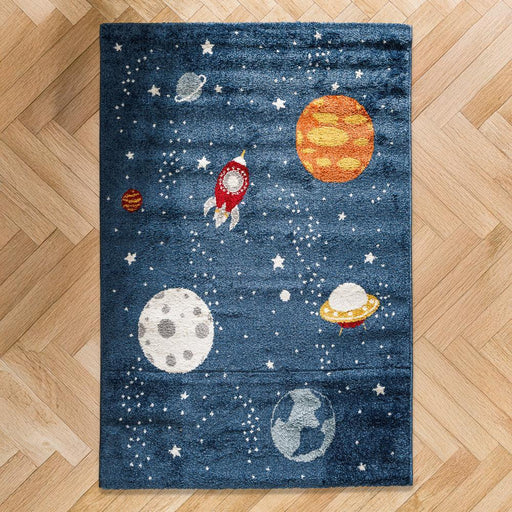 Galactic Adventure Carpet Blue