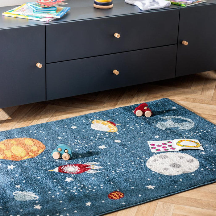 Galactic Adventure Carpet Blue