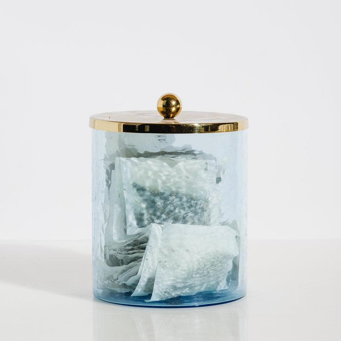 Glass Canister - Blue Lustre-Canister