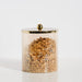 Glass Canister - Gold Lustre-Canister