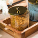 Glass Canister - Gold Lustre-Canister