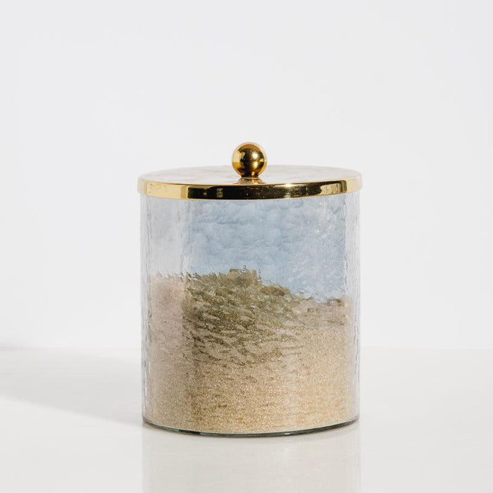 Glass Canister - Grey Lustre-Canister
