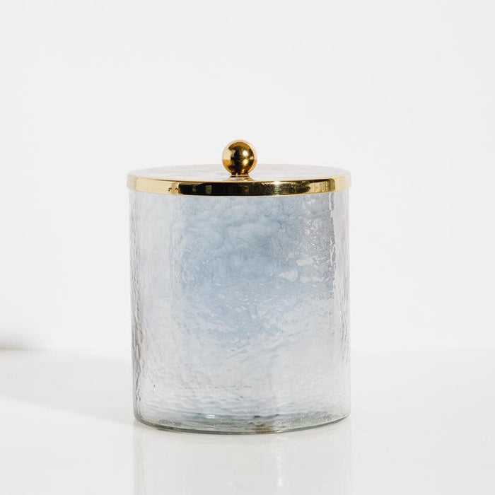 Glass Canister - Grey Lustre-Canister
