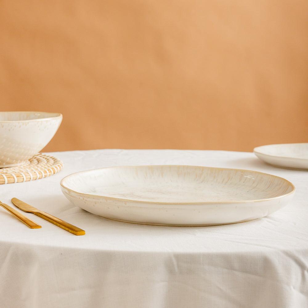 Reactive Dinner Plate Natural-Plates