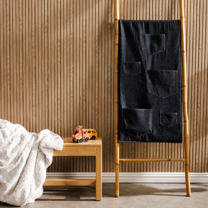 Hanging Organiser Large Denim Blue-Storage