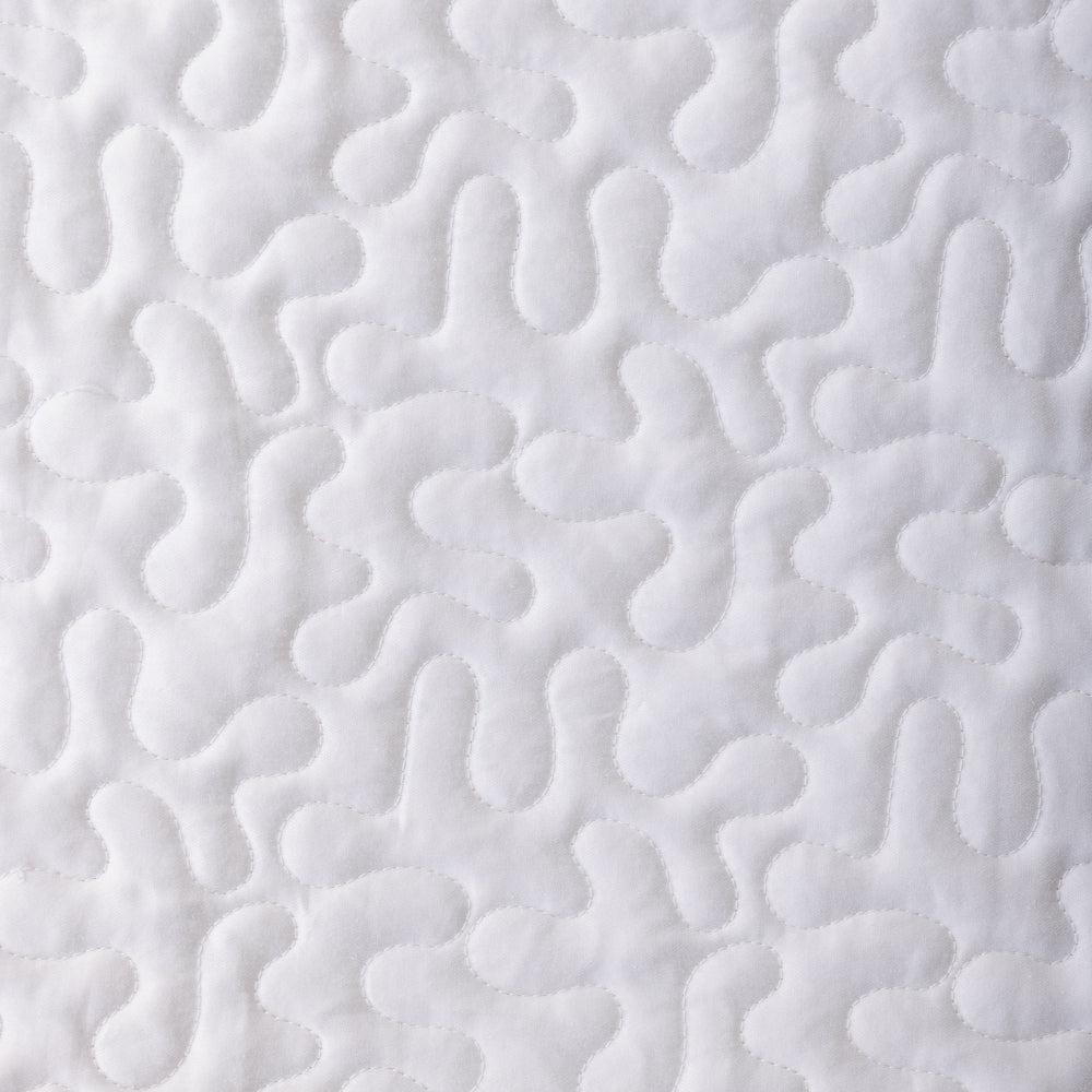 Haze Whisper Soft Premium Cotton Quilt White-Quilts & Comforters