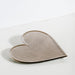 Heart Tray - Brushed Nickel-Décor