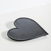 Heart Tray - Matt Black-Décor