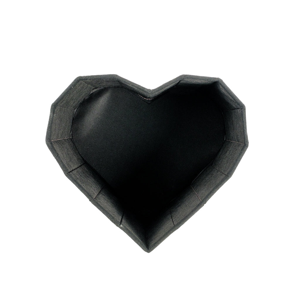 Heart Storage Stool - Dusty Rose-Storage Ottomans-Little Whitehouse