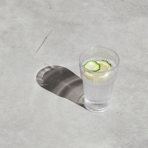 Barok Tumbler - Clear-Drinkware