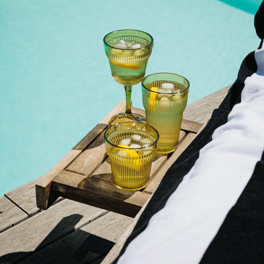 Home.Life Barok Tumbler Verde-Drinkware