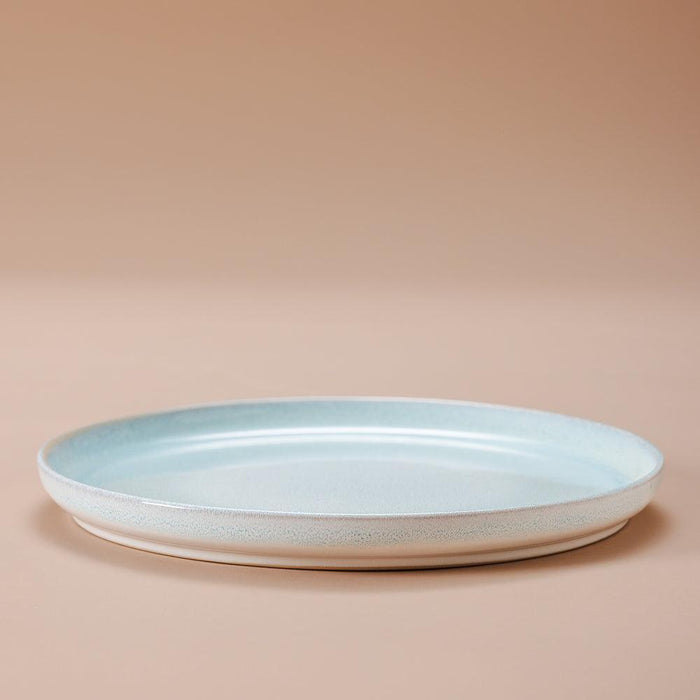 Home.Life Breeze Stoneware Dinner Plate Blue-Plates