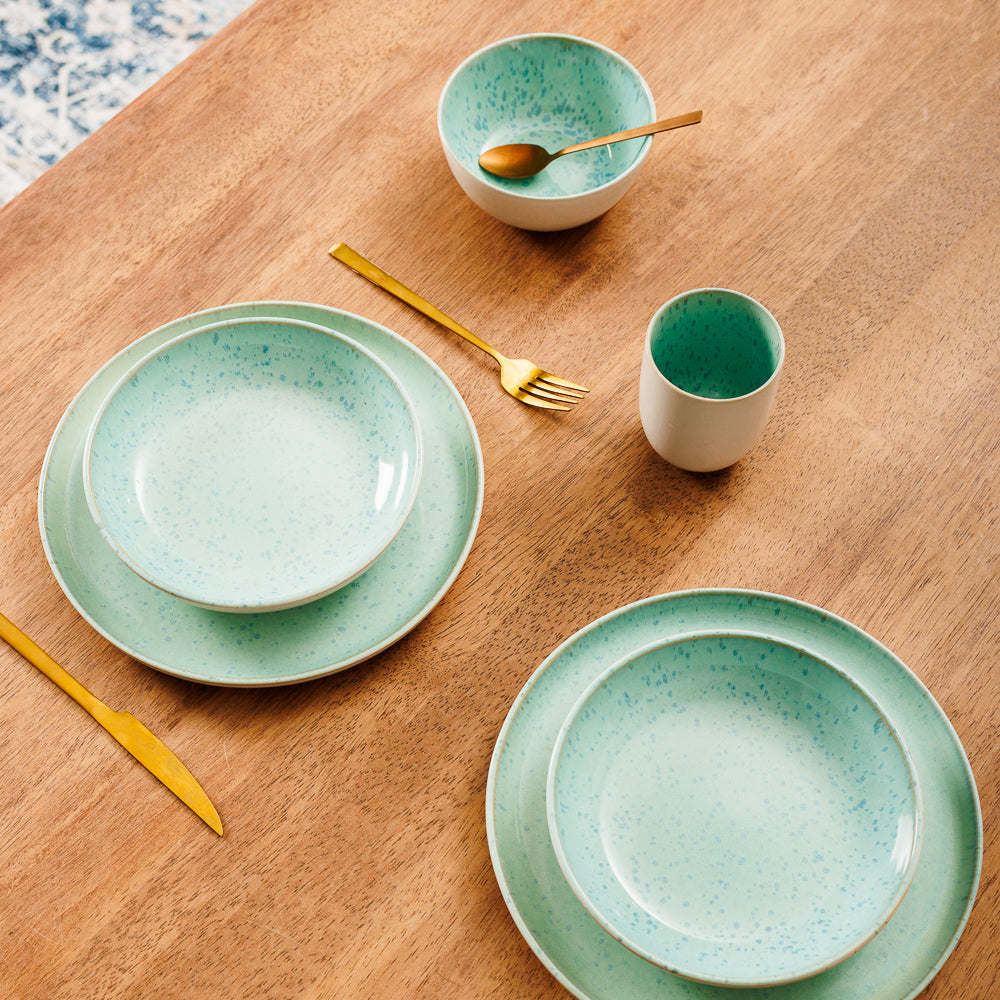 Home.Life Breeze Stoneware Mug Sea Foam-Mugs