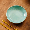 Home.Life Breeze Stoneware Salad Bowl Sea Foam