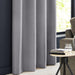 HOME.LIFE Clifton Self-Lined Dim Out Eyelet Curtain - graphite