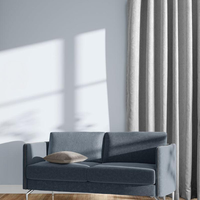 Enigma Eyelet Woven Blockout - Slate-CURTAINS