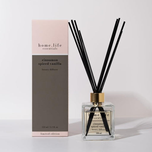 Limited Edition HOME.LIFE Fragrance Diffuser - Cinnamon Spiced Vanilla