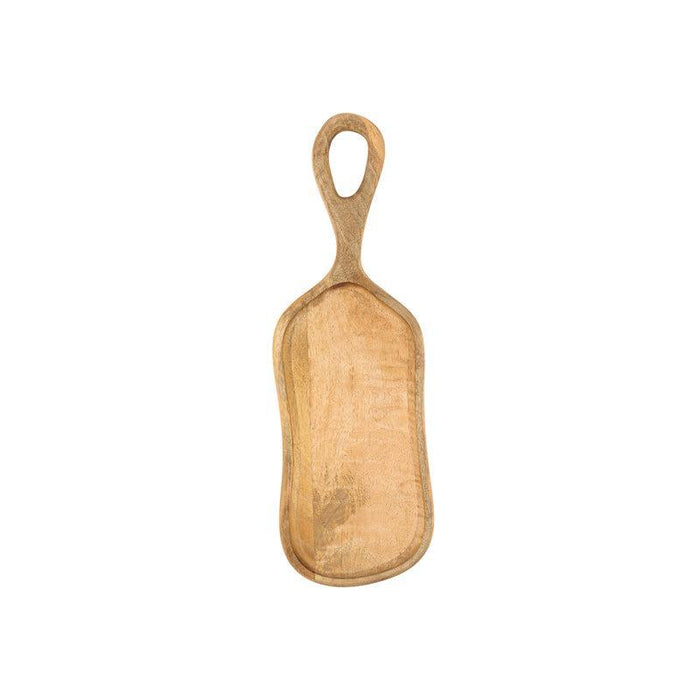 Kidney-Shaped Mango Wood Board-Boards