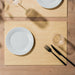 HOME.LIFE Leatherette Placemat - Stone-Placemats