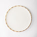 Dinner Rimmed Plate - Natural Ivory-Ceramic